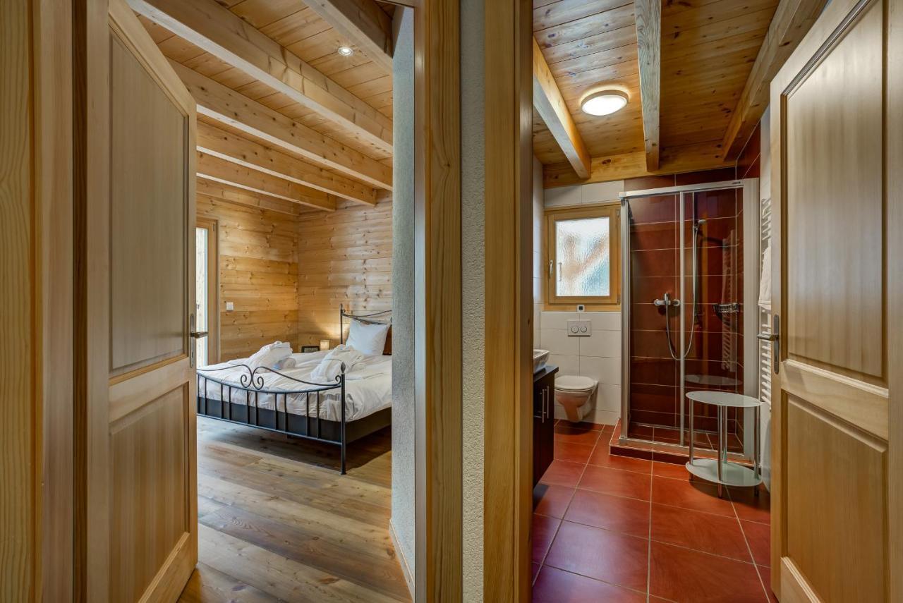 Chalet Flocon De Neige - Jacuzzi - Sauna La Tzoumaz Extérieur photo