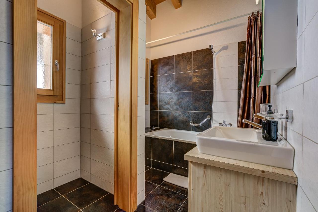 Chalet Flocon De Neige - Jacuzzi - Sauna La Tzoumaz Extérieur photo